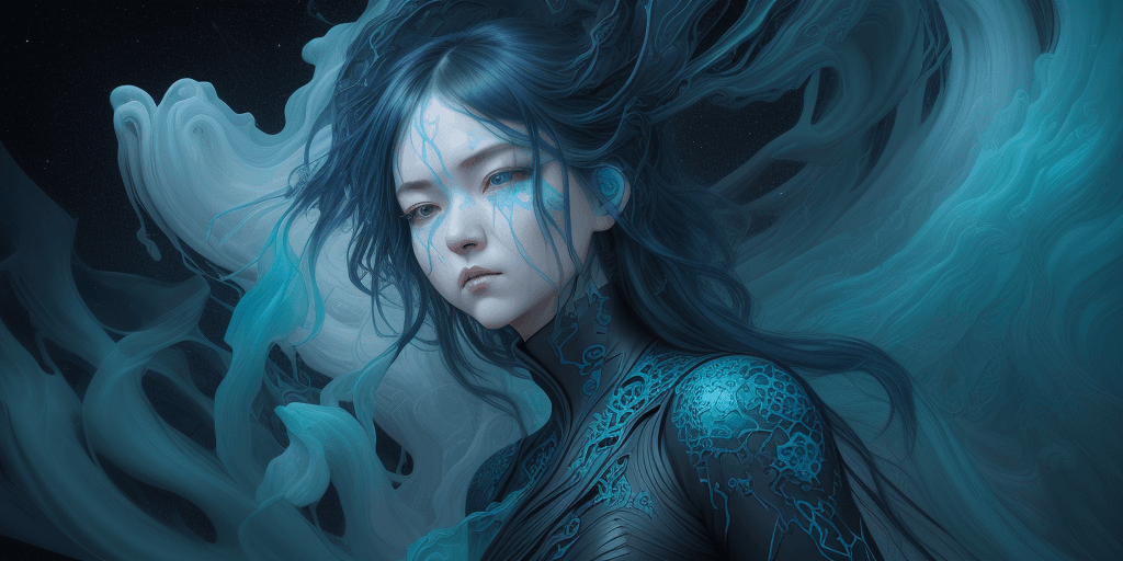 AI generated: Photo insert from Chashan, in the style of tanya shatseva, the stars art group (xing xing), meghan h...