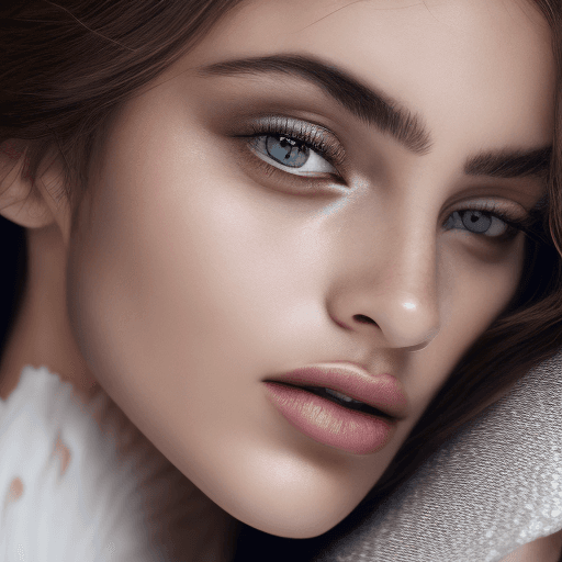 AI generated: close-up of a stunning fashion model, ultra-realistic, portrait, shot on a Sony A7III, high quality ...