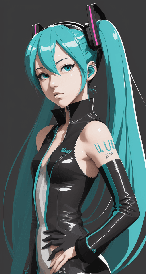 AI generated: masterpiece, portrait, medium shot, cel shading style, centered image, ultra detailed illustration o...