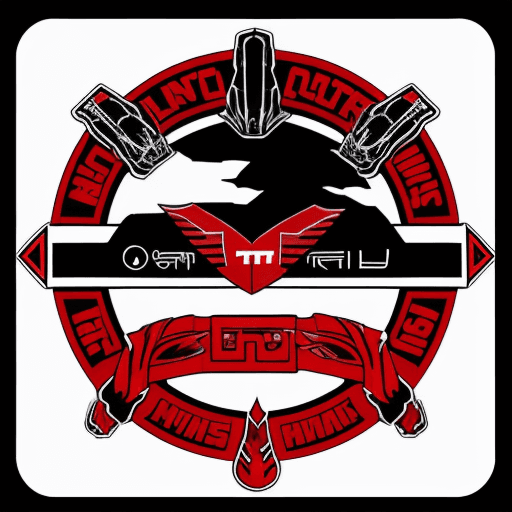 AI generated: logo Pusat Otomotif Nusantara