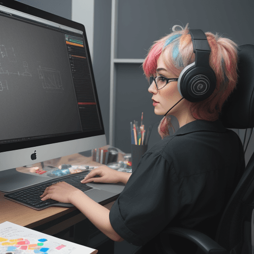 AI generated: creative industry professional
