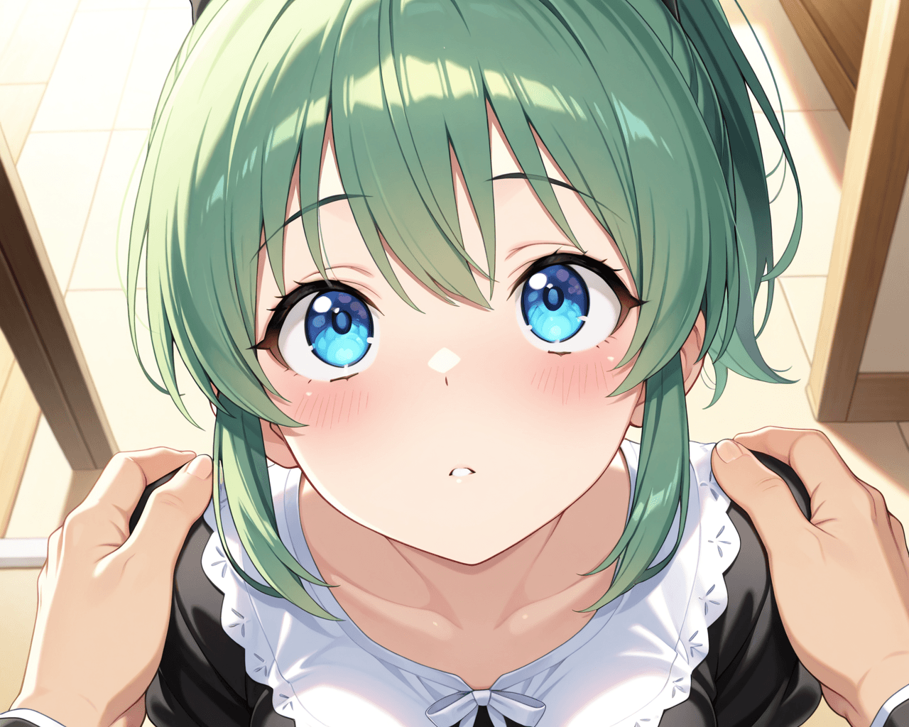 Civitai POV正面肩掴み / POV front hands on another"s shoulders,