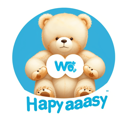 AI generated: A logo that says WWW, fluffy bears, happy, fun