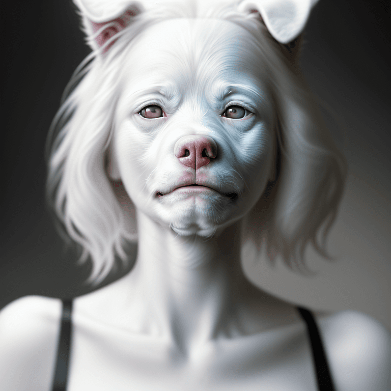AI generated: (hyperrealism : 1. 4), (award winning: 1. 4) (masterpiece photo: 1. 4) BREAK 
a portrait photography...