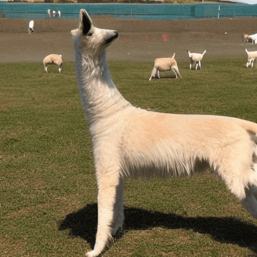 AI generated: perro en llamas