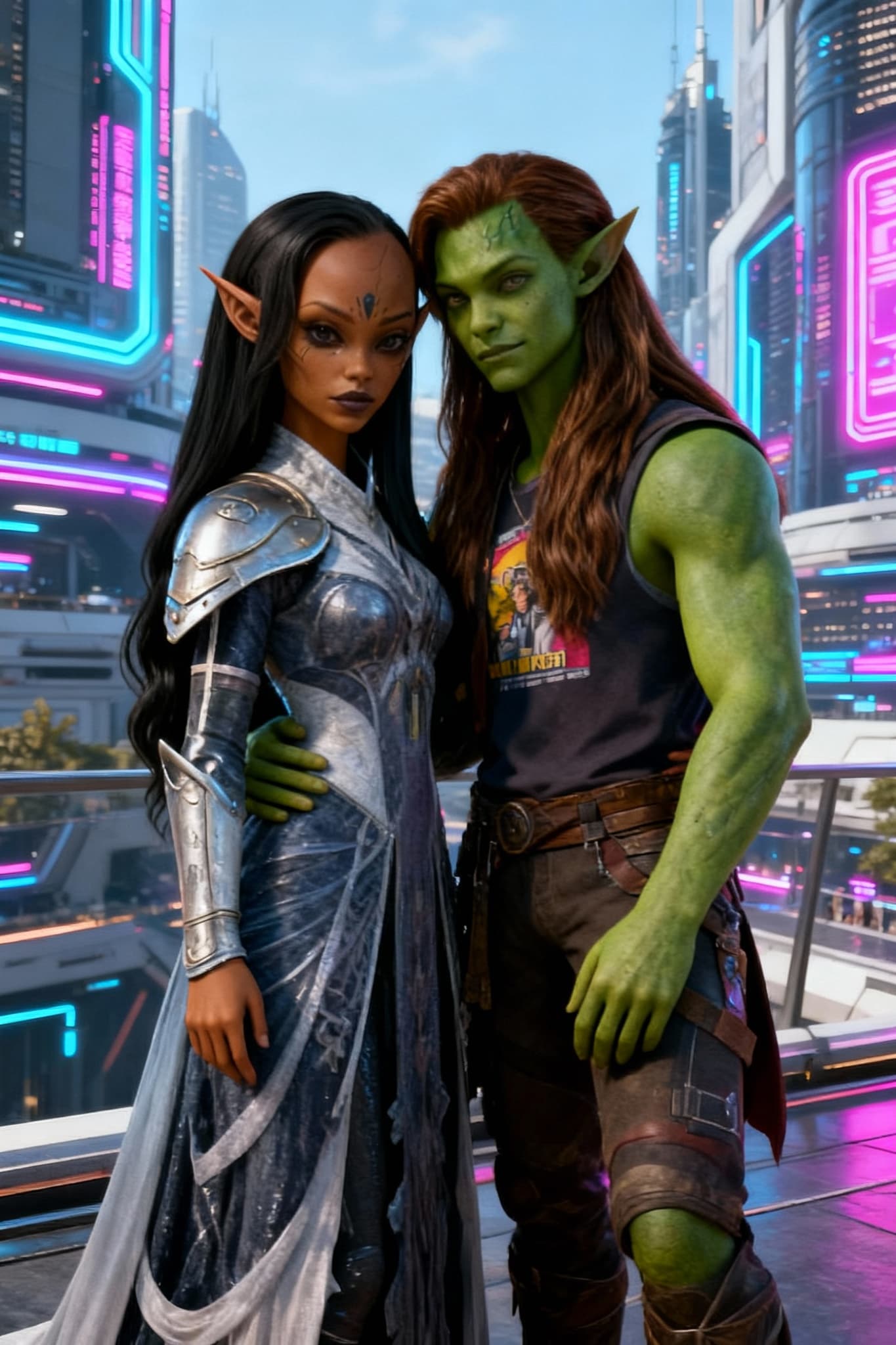 AI generated: Character green and character brown. Two best friends hanging out together. Join these two character...