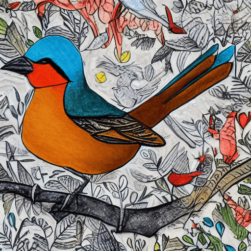 AI generated: "Bird" is the word, extremely detailed