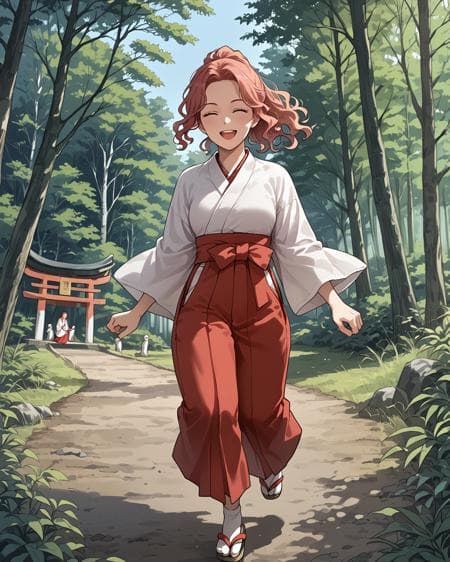 Miko Shrine Maiden Clothes - Image 5