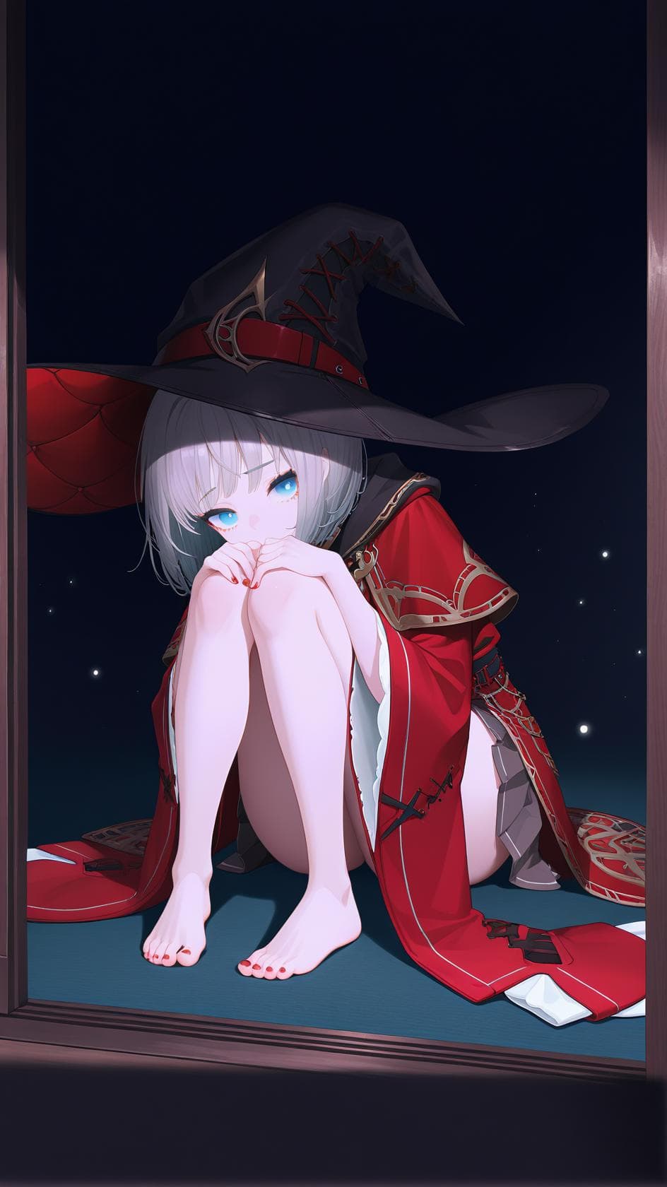 Vesti Ark Mage Skin [Goddess of Victory: Nikke] | Illustrious