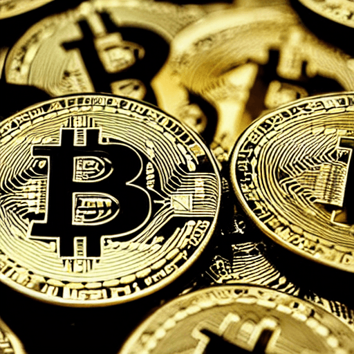 AI generated: bitcoin lover