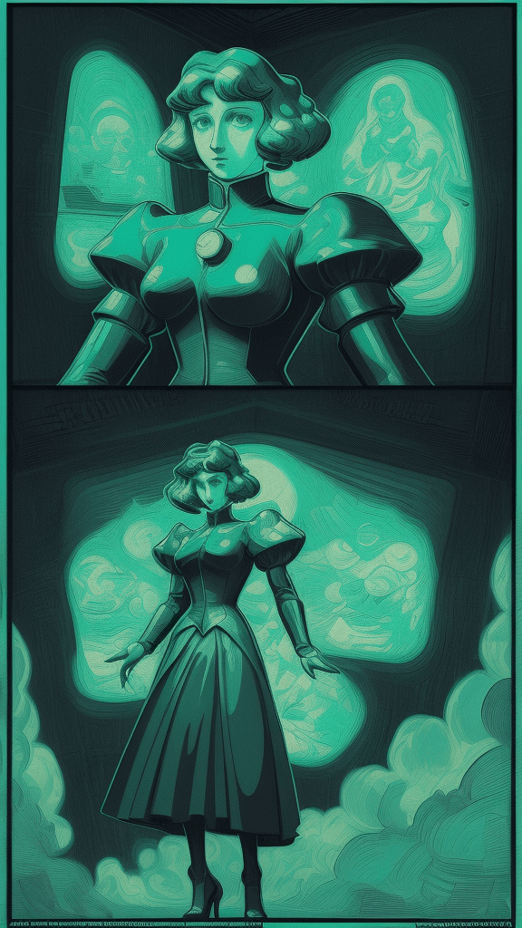 AI generated: (they are coming to take me away), Ray Tracing, Medieval Majesty, Retro Anime Style, Pop Art Energy,...
