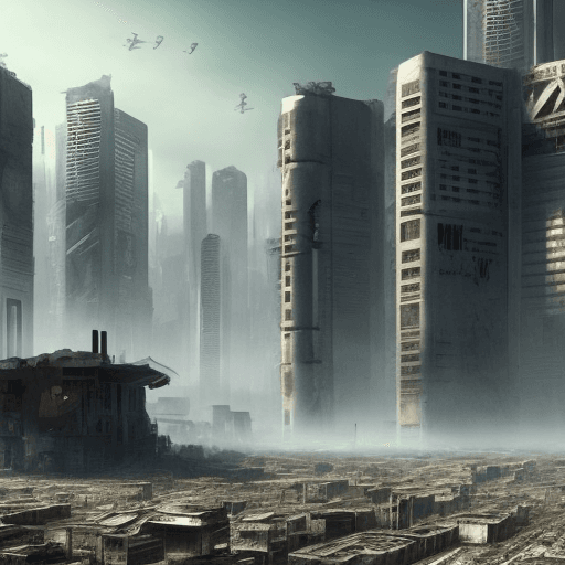 AI generated: dystopia