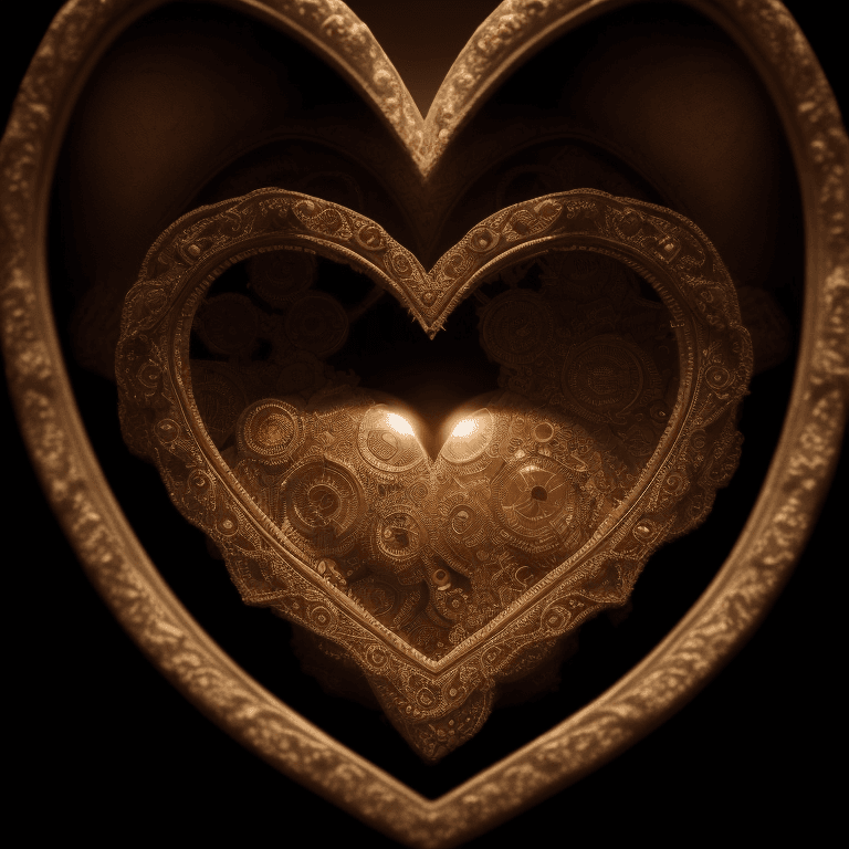 AI generated: photografic of a heart, cinematic, Rim Lighting, masterpiece, best quality, intricate details