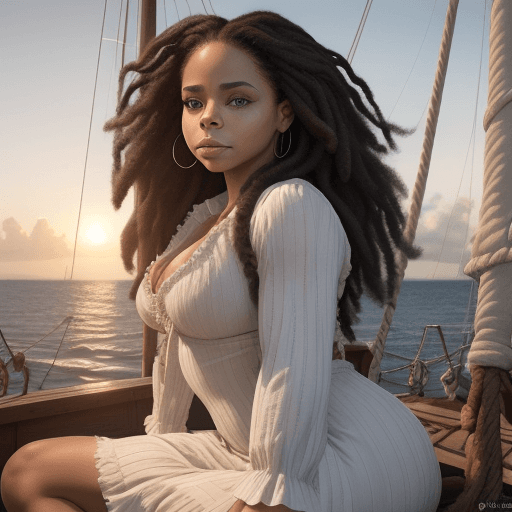 AI generated: Photo of a ultra realistic sailing ship, dramatic light, pale sunrise, cine(((hyper Gorgeous) )) SAN...