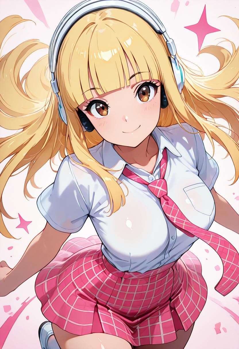Pearl Raku: DJ Pearl | パール 楽 (CitronOC) [Illustrious]