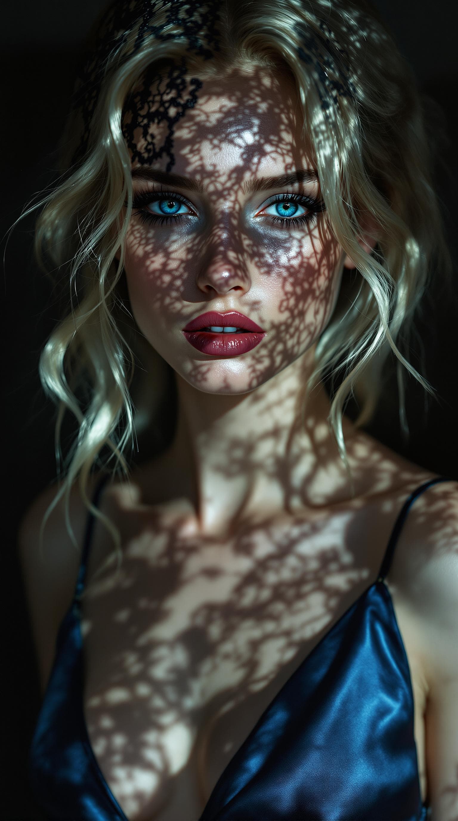 AI generated: "High resolution full body vertical portrait photograph, Sony A1 50.1MP, 120mm prime lens. A slender...
