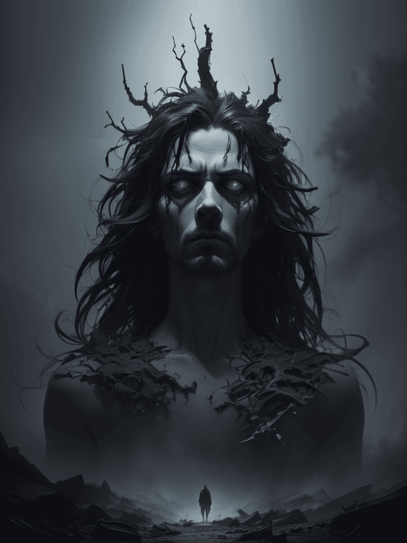 AI generated: a very bad man,epic composition,elegant,brutal,digitally painted masterpiece,(expressionism:1.1),(dr...
