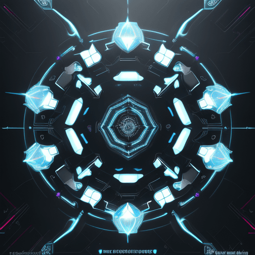AI generated: A high-tech, futuristic image representing 'Free Energy.' Central element: a sleek, glowing perpetuu...