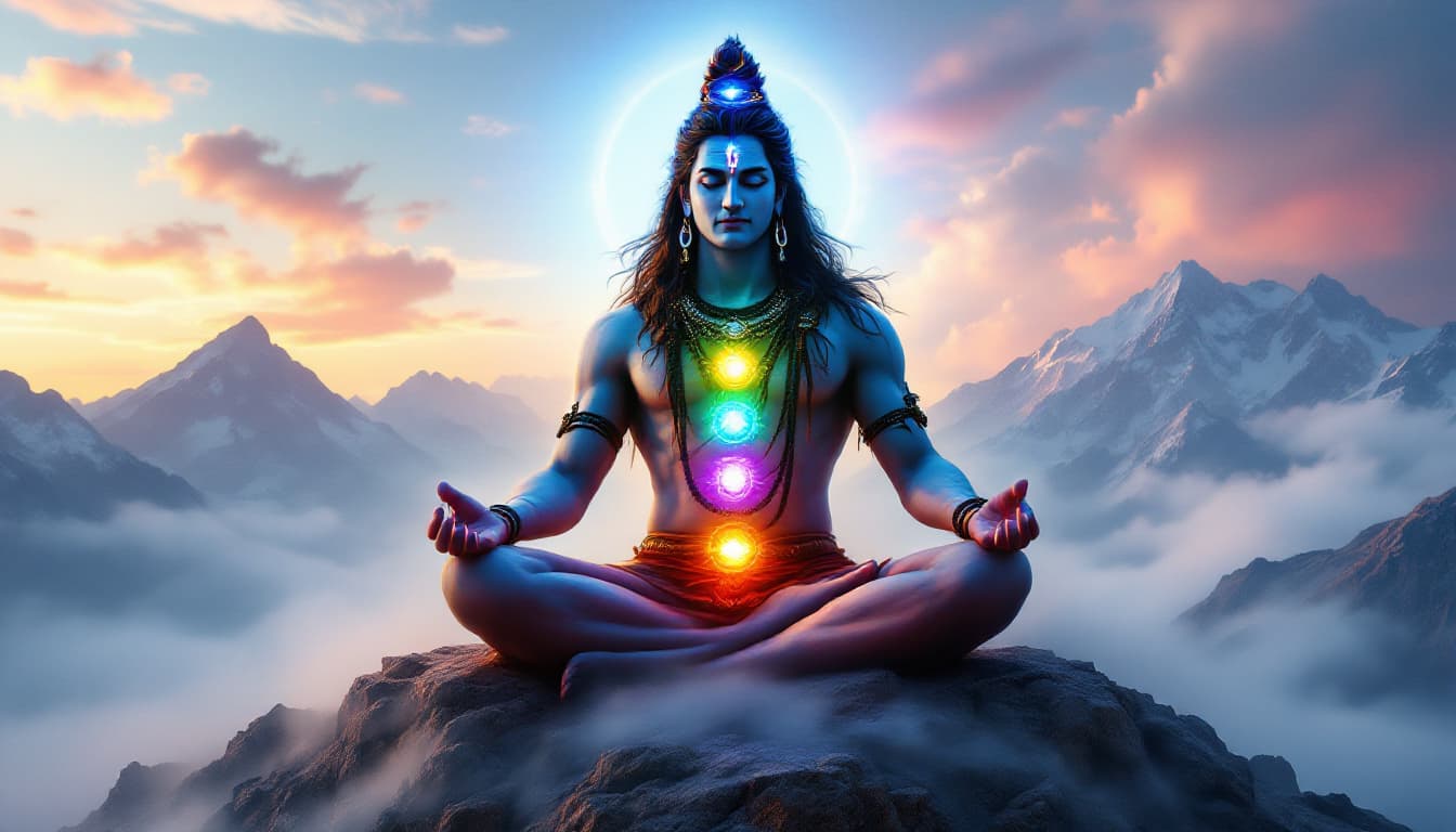 AI generated: "Generate an ultra-high-resolution, photorealistic image of Lord Shiva, the supreme Hindu deity, sea...
