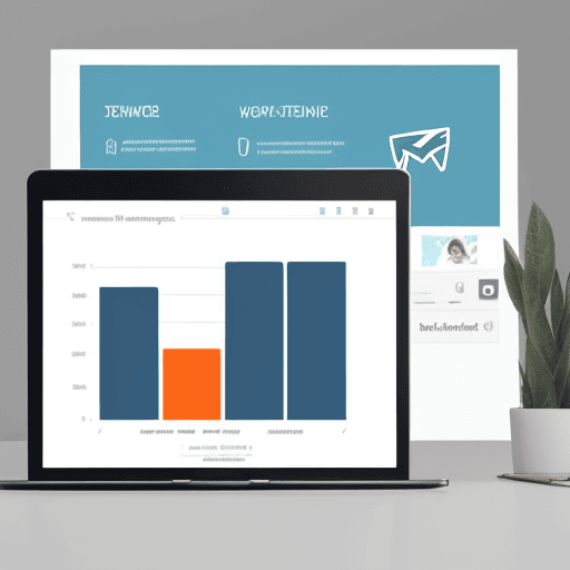 AI generated: Create an eye-catching image that represents the power and effectiveness of Aweber’s email marketing...