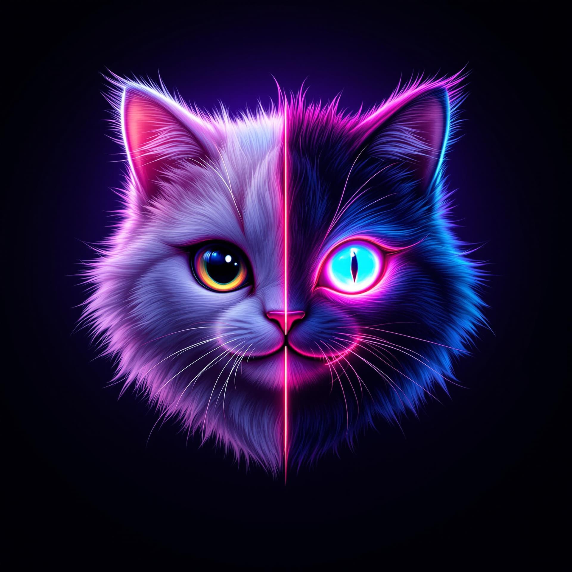 AI generated: **"A highly detailed, ultra-realistic 16K UHD logo featuring a unique and eye-catching cat design. T...