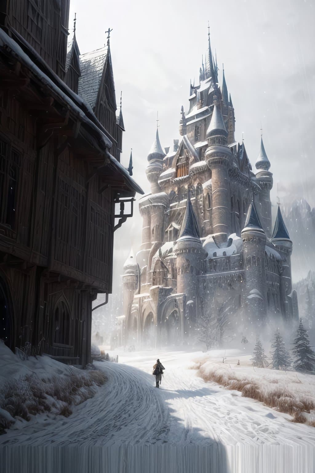 AI generated: (extremely detailed CG unity 8k wallpaper), full shot photo of the most beautiful artwork of a medie...