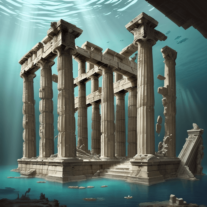 AI generated: (masterpiece Illustration, best quality:1.2) [style of Edwin Deakin + style of Gian Lorenzo Bernini,...
