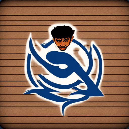 AI generated: logo hamza