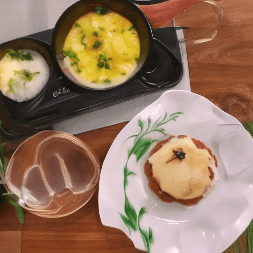 AI generated: senhora
 linda chef de cozinha no fogão com amor um coração
