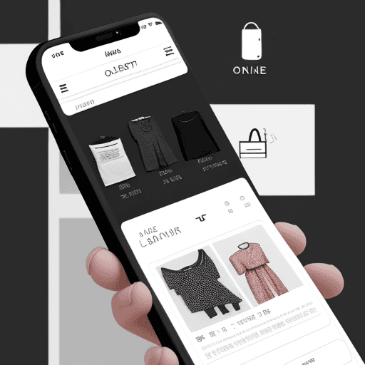 AI generated: clothing online shop app design called OFFLINE, UI --ar 2:3 --q 2 --v 5