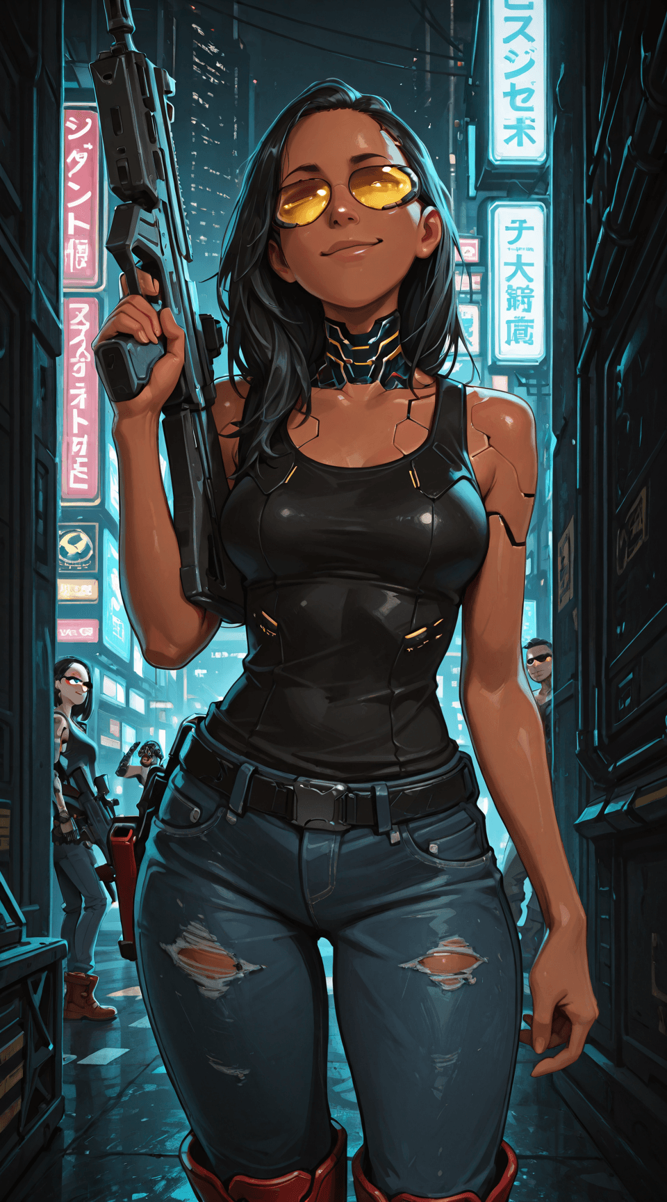 Deus Ex Style Sunglasses