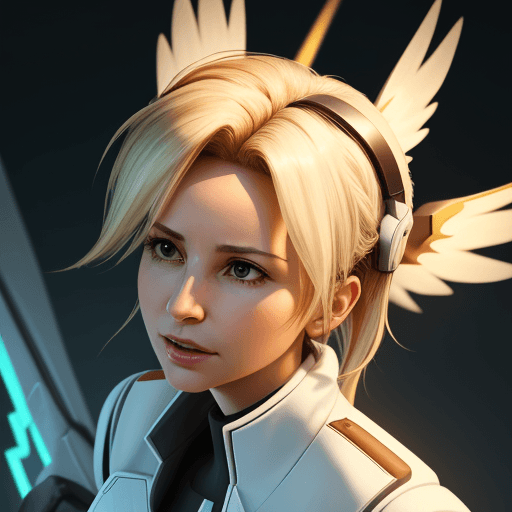 AI generated: Mercy