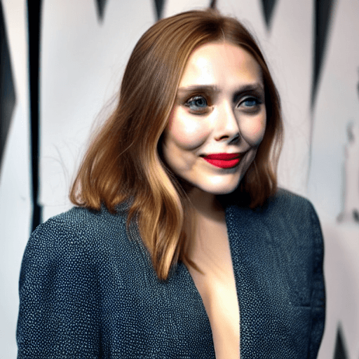AI generated: Elizabeth olsen

