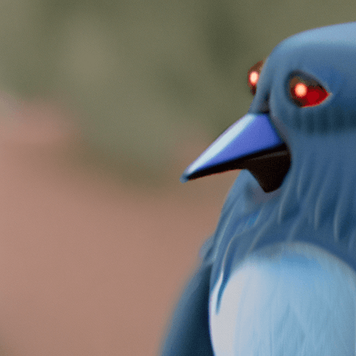 AI generated: front shot of (Andrew Tate) with the (blue (twitter) bird) perched on his shoulder, 8k, hyperrealist...