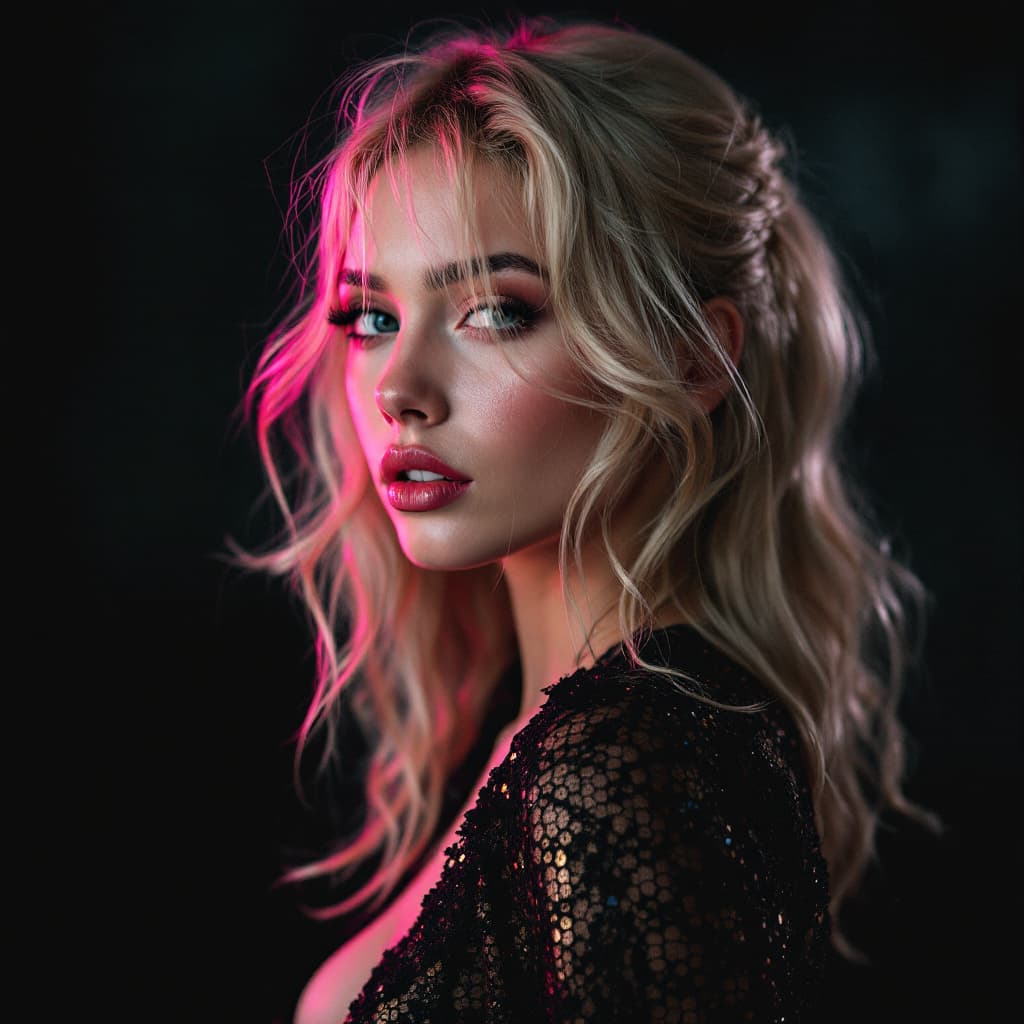 AI generated: create me a girl blonde

