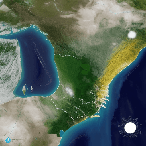 AI generated: Resiliência Climática nas cidades.