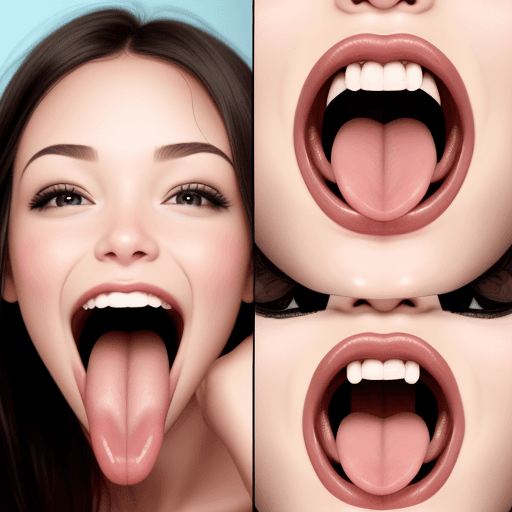 DreamShaper prompt: Girl , tongue out 