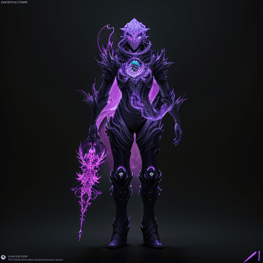 AI generated: full body shot, void arcanist::5 hyper detailed, volumetric lighting, fantasy art::4 octane render::...
