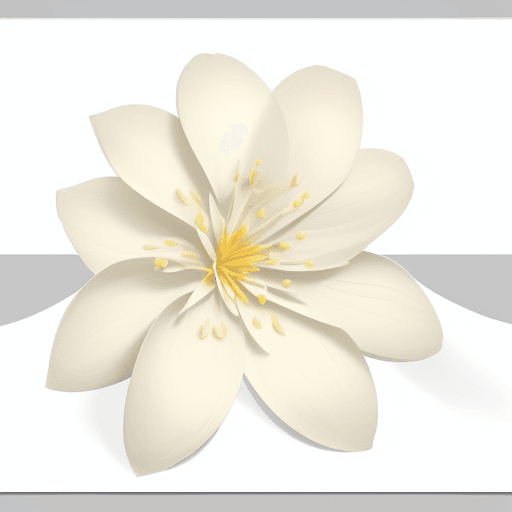 AI generated: please painting Jasmin flower for card, Minimal and has color