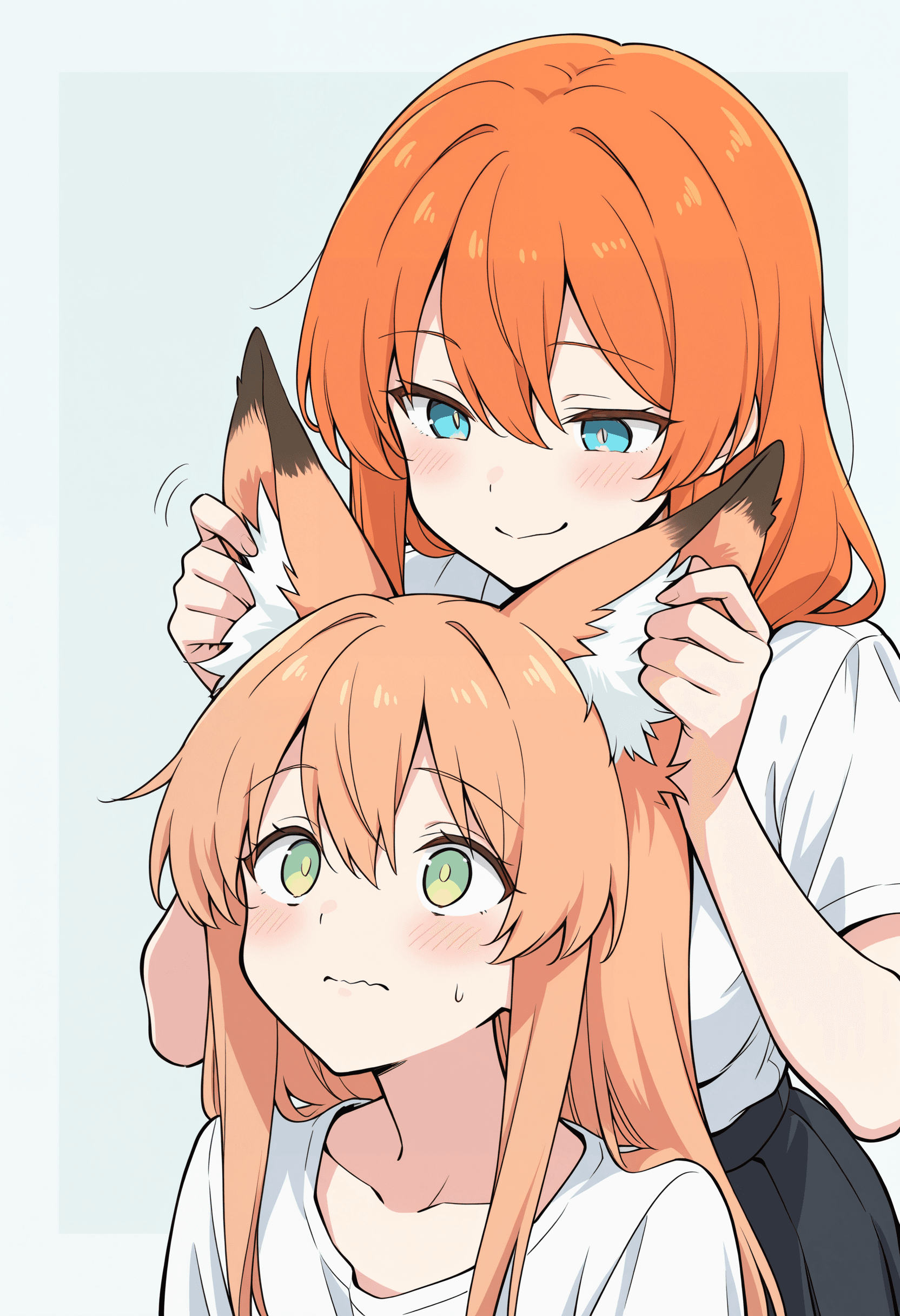 Holding By The Ears/Grabbing Another's Ear