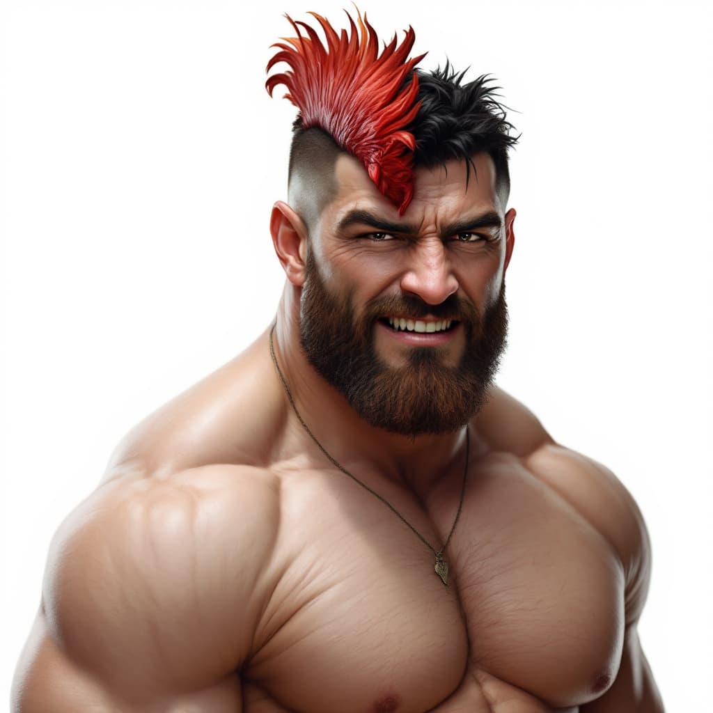 AI generated: Hyper realistic, gay, male, big cock, nude, muscular