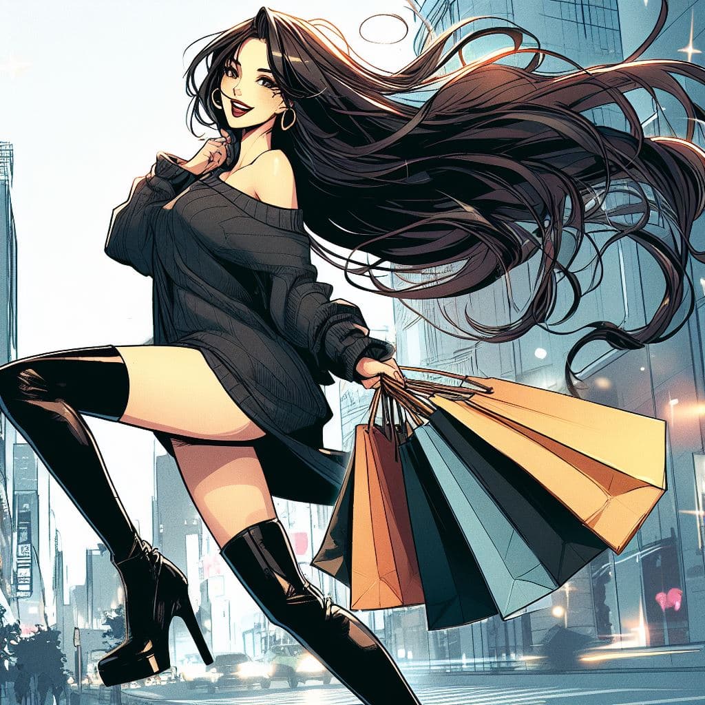AI generated: digital art, best quality, manga style, solid manga colors, ambiant color, vibrant colors, full-leng...