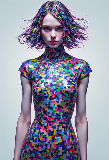 Dissociative Identity Disorder: Flux'ed out Vaporwave Visions