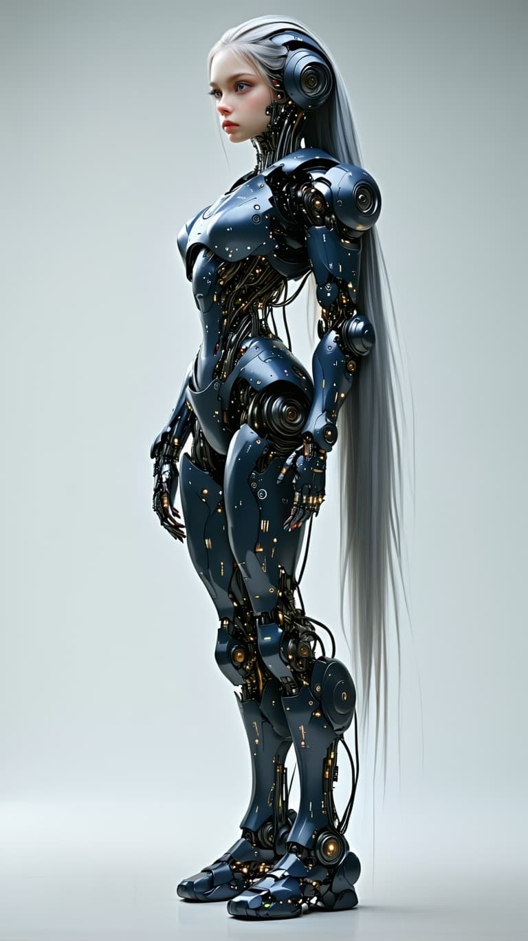 AI generated: a professional photo of a exceptionally of the most beautiful girl, tween(futuristic),(masterpiece),...