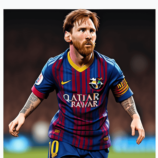 AI generated: Image of Lionel messi
