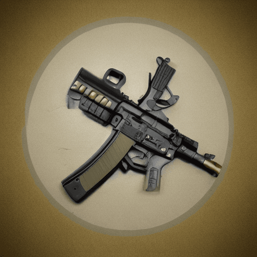 AI generated: logo para equipo de airsoft circular que contenga armas ak47 el el texo PRO MILSIM CR