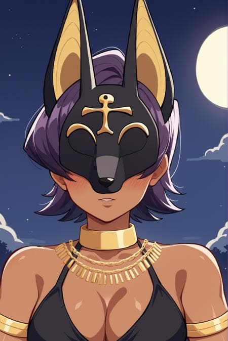 Anubis mask