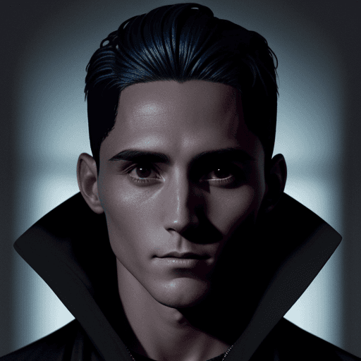 AI generated: fondo de callejon en new york, oscuro