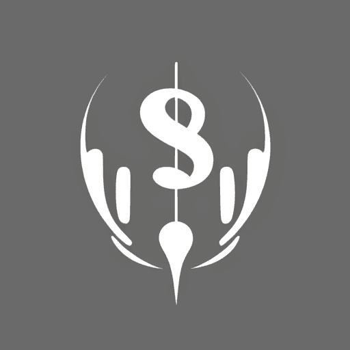 AI generated: Create a minimalist and monochromatic logo for a children's vocal competition. The logo should captu...