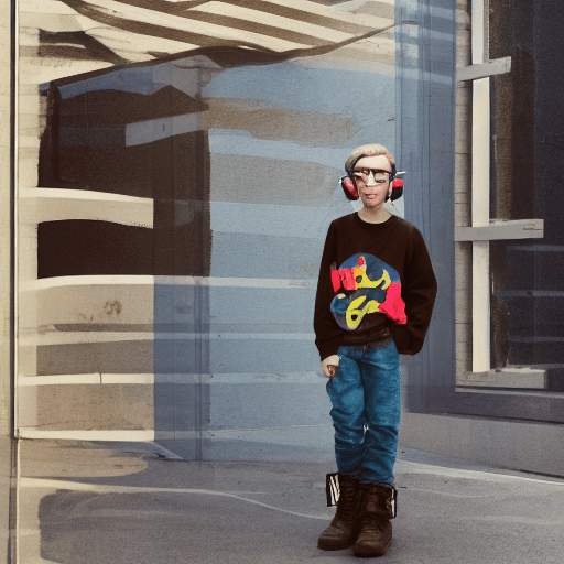 AI generated: Highest quality, perfect masterpiece, perfect art, 8K, (young and energetic boy, wearing black boots...
